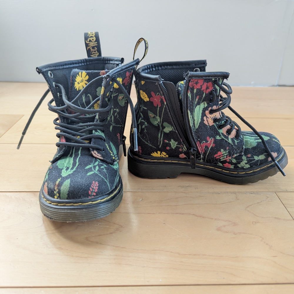 Floral Kids Boots
